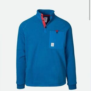 Topo Designs Women's Mountain Fleece in Blue Size S
LIKE NEW